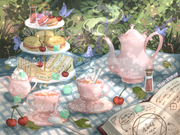 D&D Tea Party Print